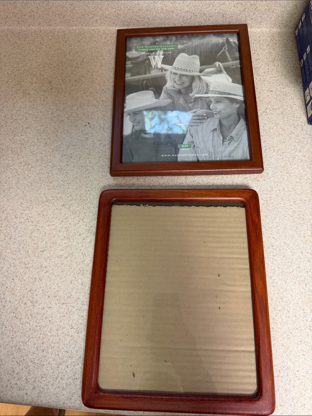 Cherry Wood Photo Frame - Red-Brown 8x10